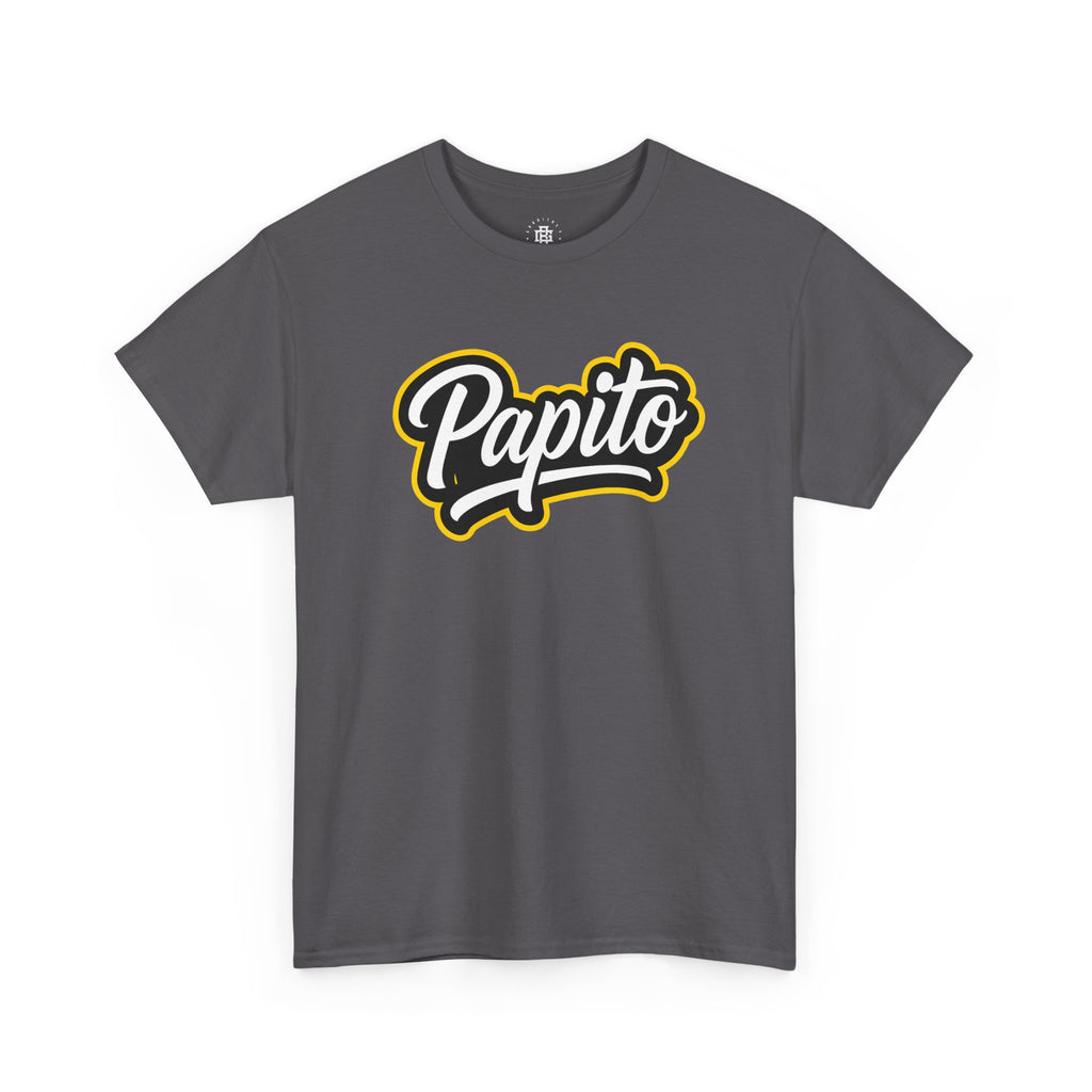 Papito Script Tee — Casual Latino Pride T‑Shirt