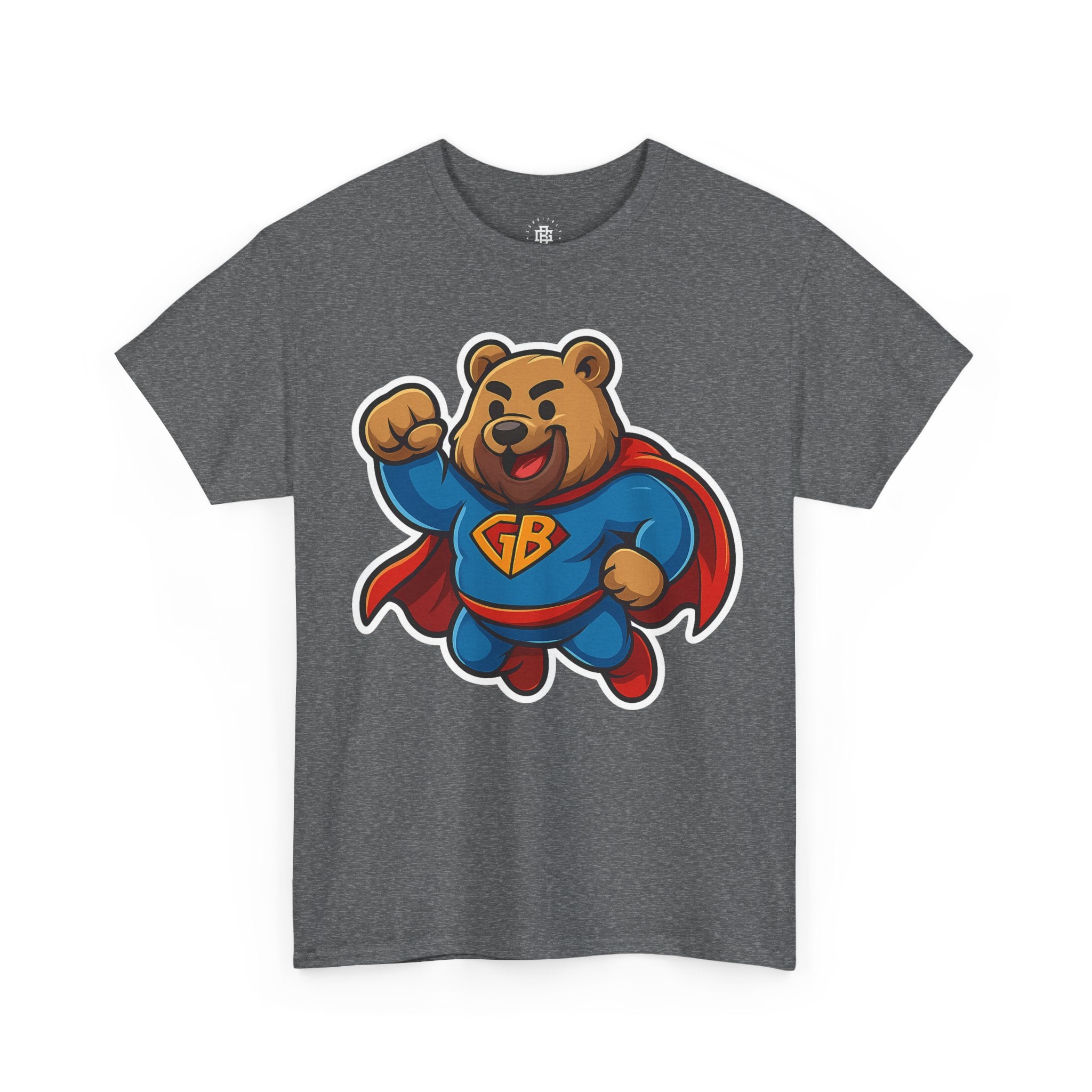 Super Bear Graphic Tee — Kids' Cute Superhero Bear T-Shirt
