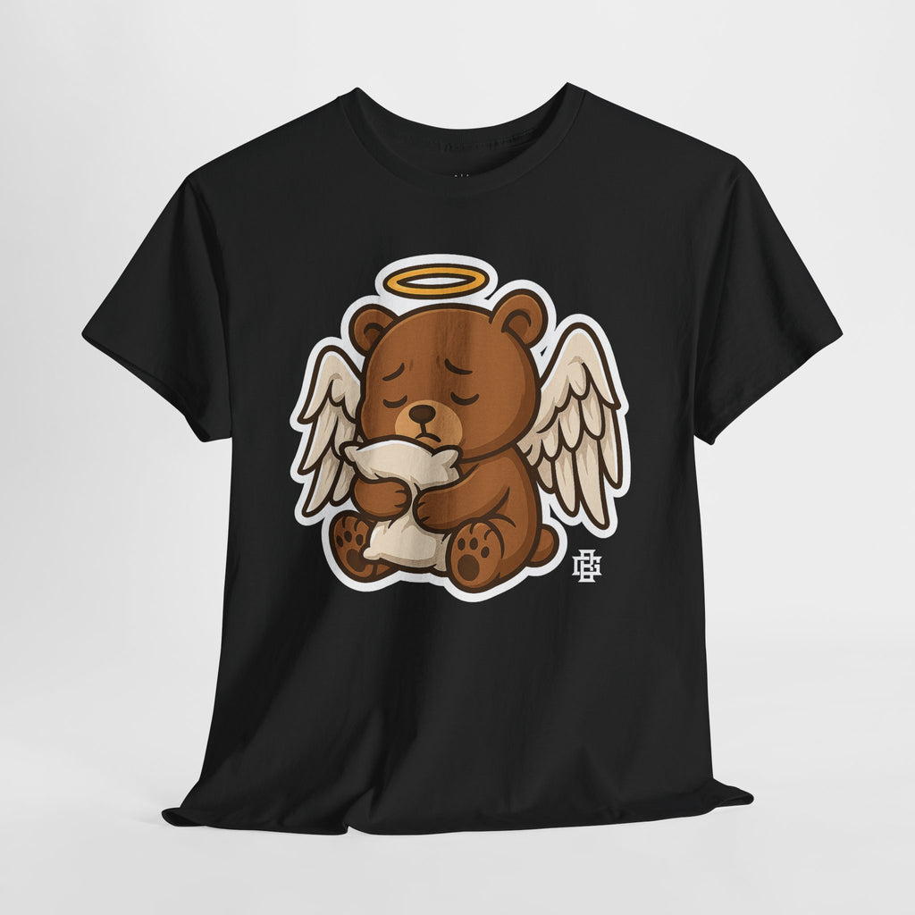 Angel Bear Graphic Tee – Cute Winged Teddy T-Shirt