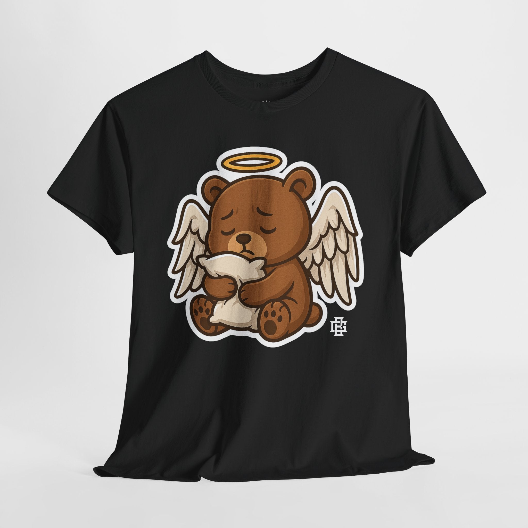 Angel Bear Graphic Tee – Cute Winged Teddy T-Shirt