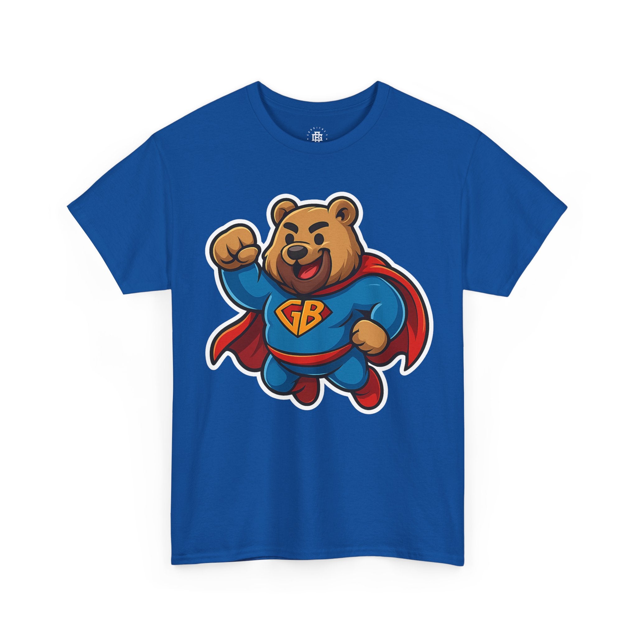 Super Bear Graphic Tee — Kids' Cute Superhero Bear T-Shirt