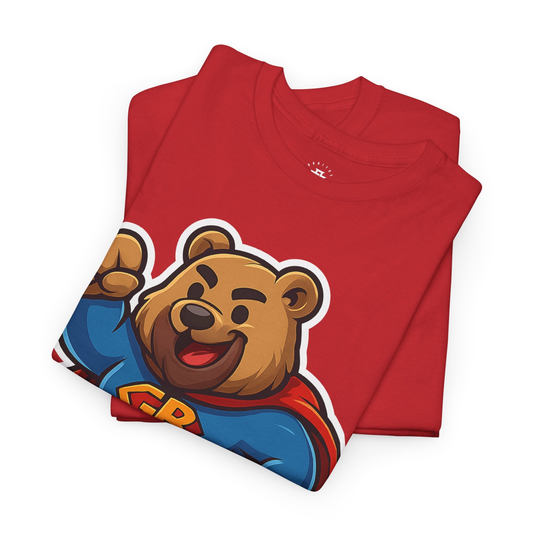 Super Bear Graphic Tee — Kids' Cute Superhero Bear T-Shirt