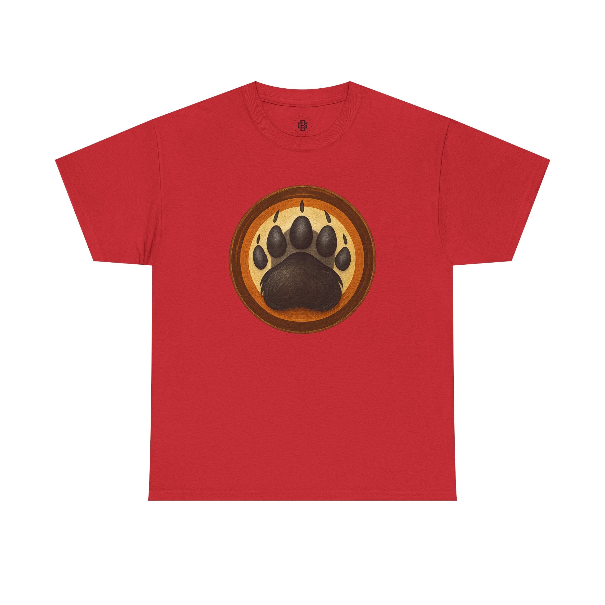 Bear Paw Graphic T-Shirt — Rustic Wildlife Tee