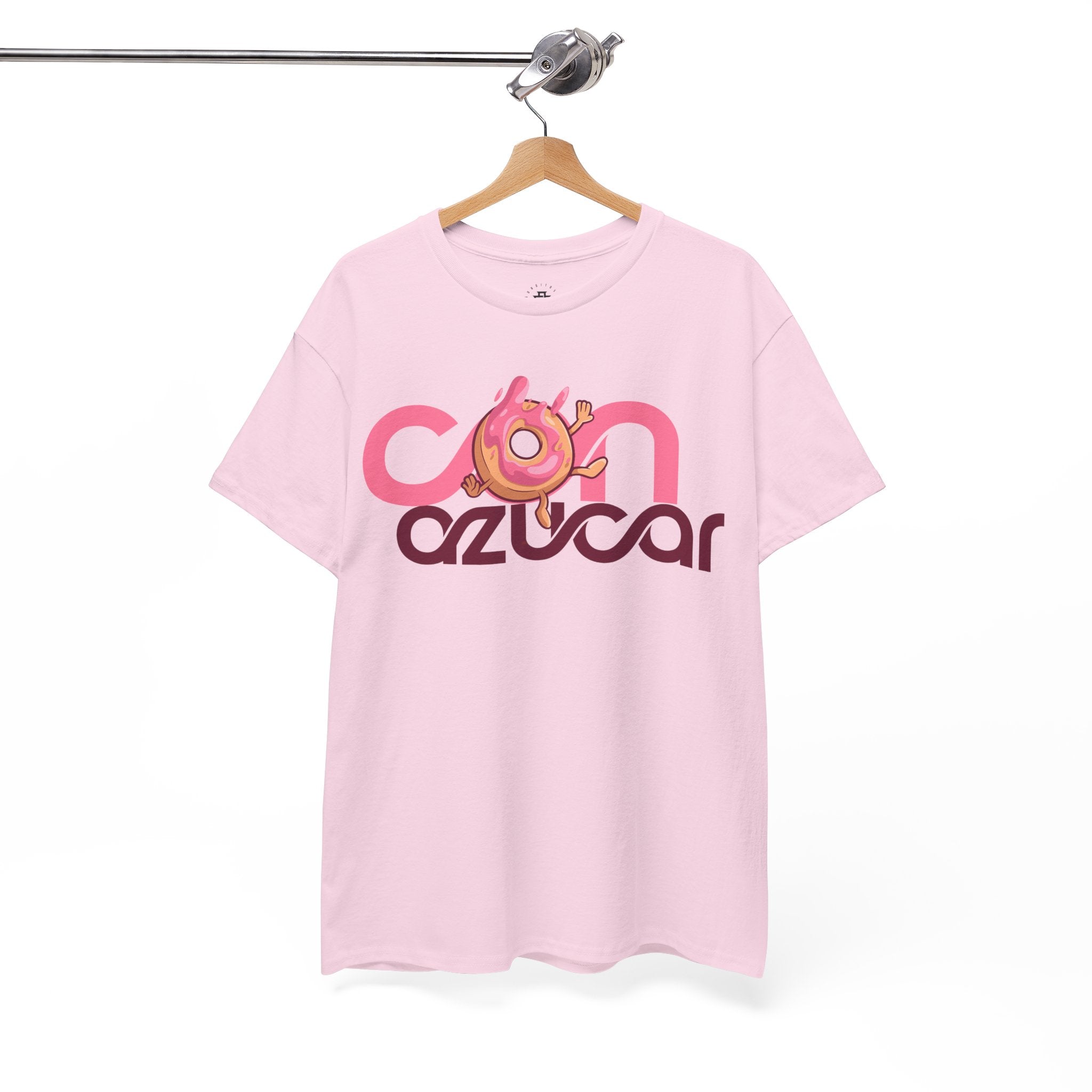 Can Azucar T-Shirt — Pink Donut Retro Graphic Tee