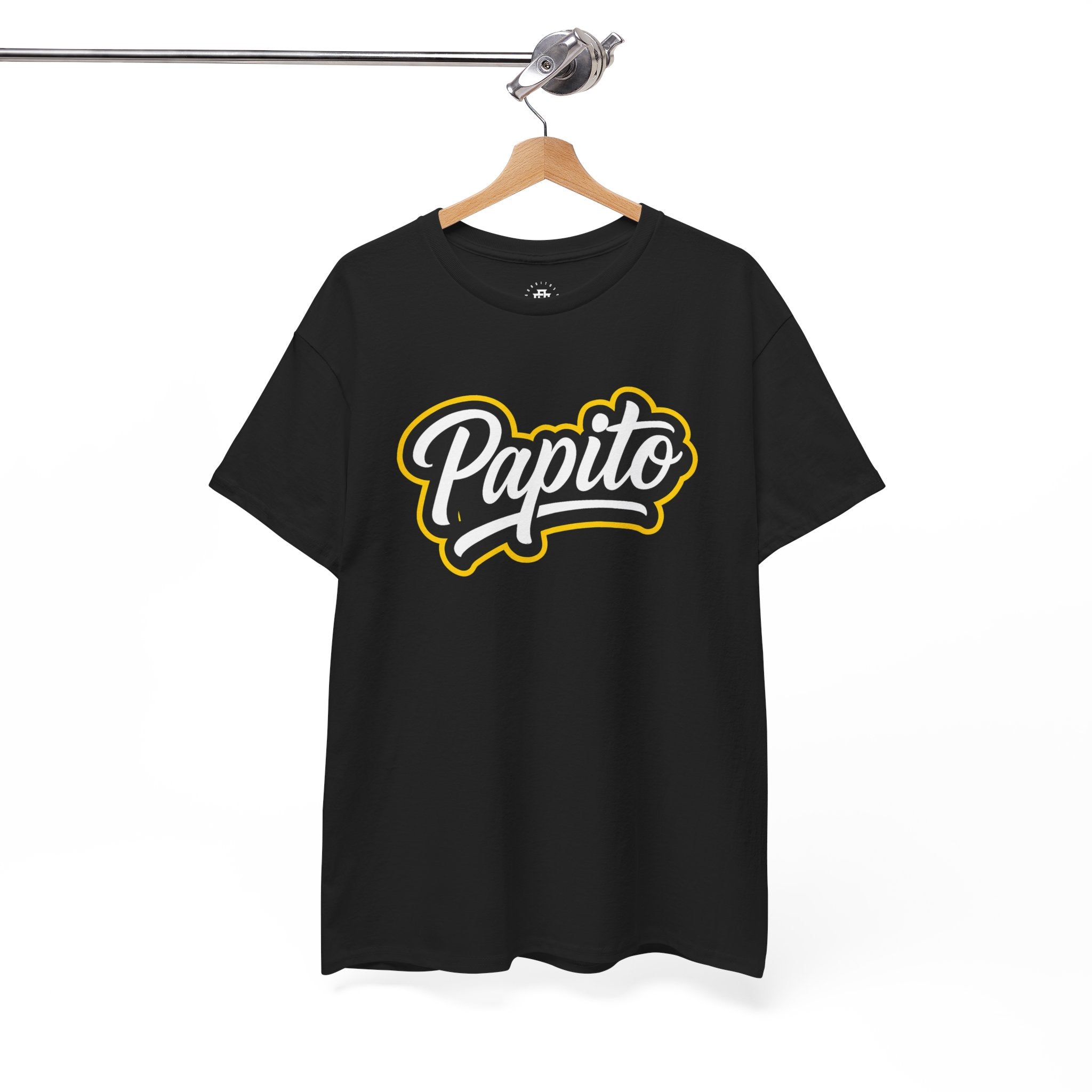 Papito Script Tee — Casual Latino Pride T‑Shirt