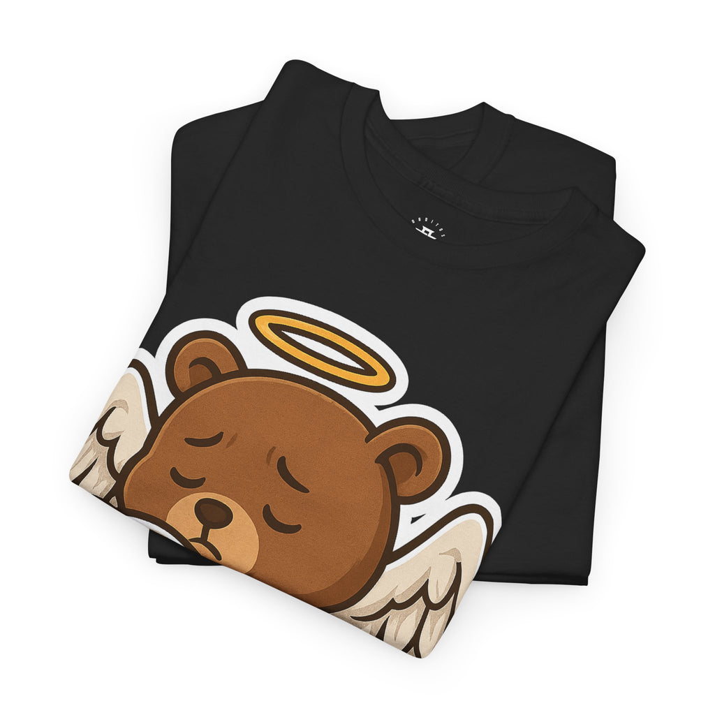 Angel Bear Graphic Tee – Cute Winged Teddy T-Shirt