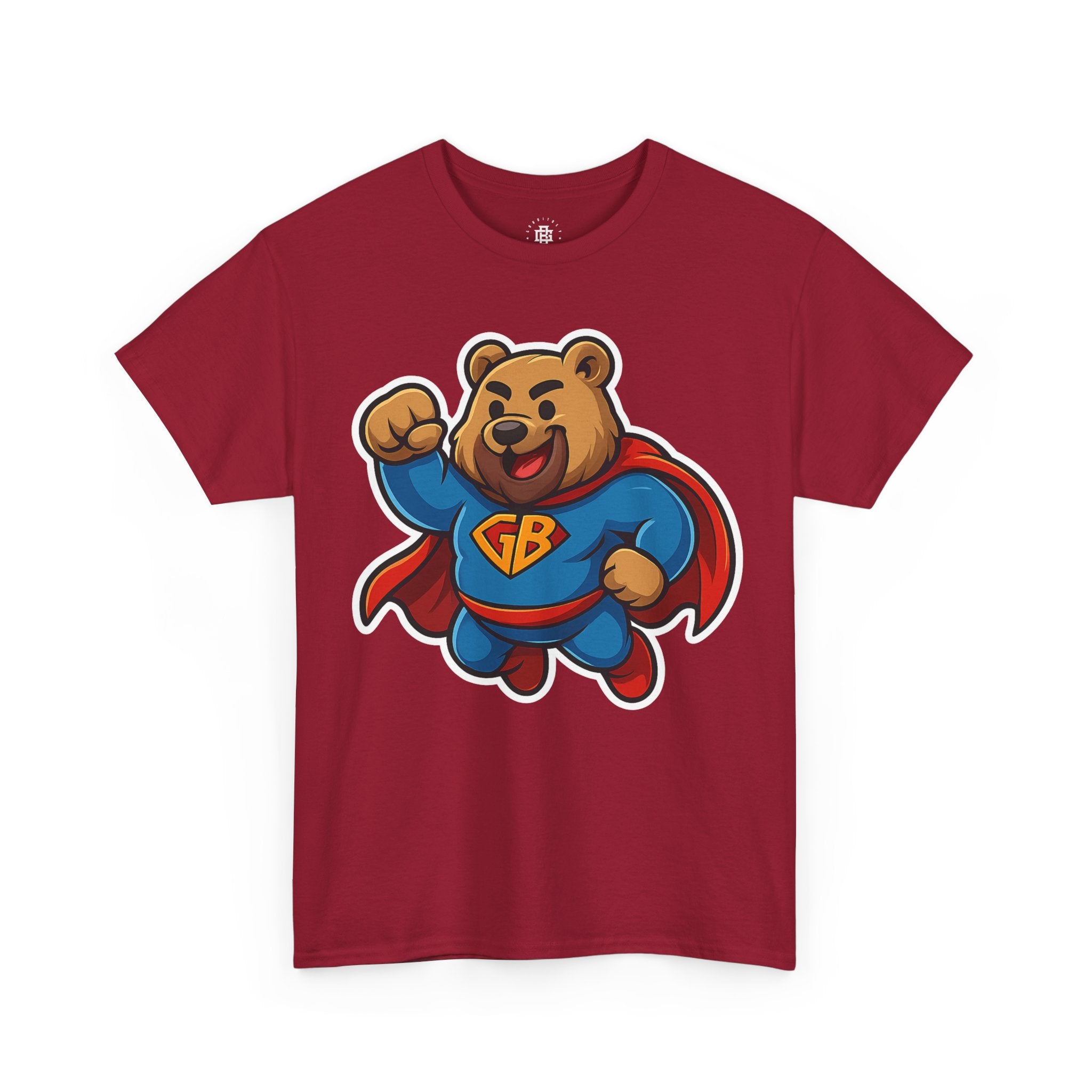 Super Bear Graphic Tee — Kids' Cute Superhero Bear T-Shirt
