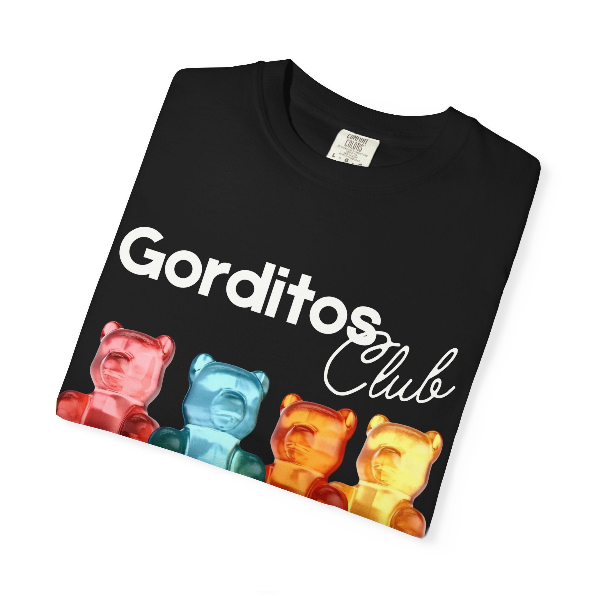 Gorditos Club T-Shirt — Colorful Gummy Bear Graphic Tee