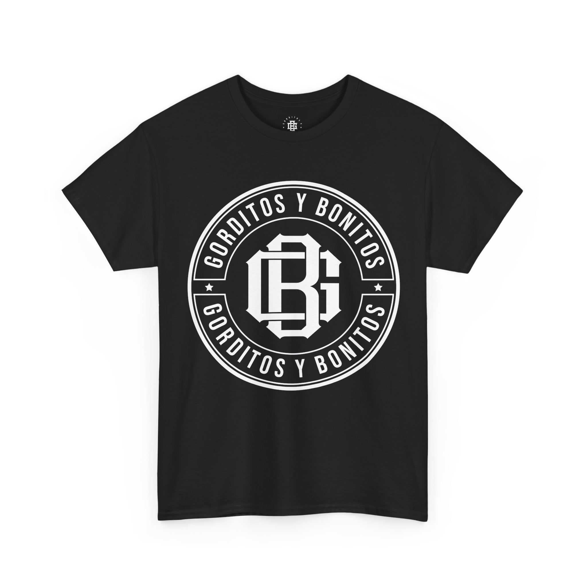 Gorditos y Bonitos Logo T-Shirt — Retro Spanish Badge Tee